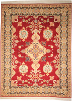 Traditional Fine Persian Tabriz Rug