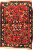 Traditional Persian Abadeh Rug