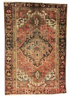 Antique Persian Heriz Rug