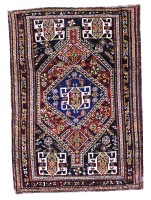 Antique Persian Kashkay Rug circa 1910