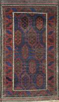 Antique Persian Balouch Rug circa 1880