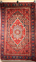 Traditional Persian Bijar Rug