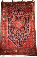 Traditional Persian Hamadan Rug