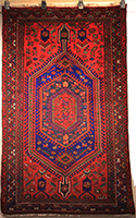 Traditional Persian Zanjan Rug