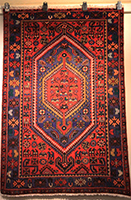 Traditional Persian Hamadan Rug