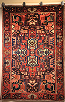 Traditional Persian Bakhtiari Rug