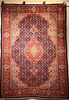 Traditional Persian Meshkabad Rug