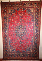 Traditional Persian Mashad Rug