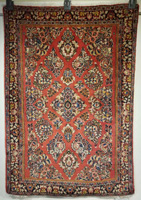 Antique Persian Saruk Rug