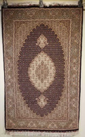 Traditional Persian Tabriz Mahi Rug