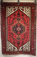 Traditional Persian Hamadan Rug