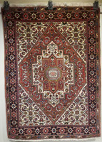 Traditional Persian Bijar Rug