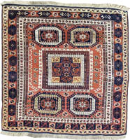 Antique Turkish Bergama Rug