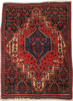 Traditional Persian Senneh Rug